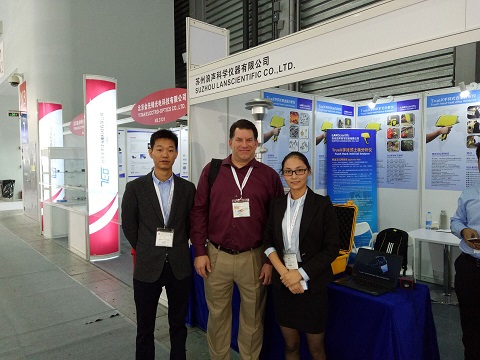 Analytica China 2016 grand opening LANScientific has attracted much attention(图2) 2.jpg